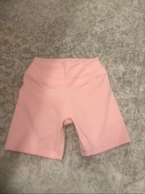 ONER UNIFIED Women's High-Waist Pink Bike Shorts